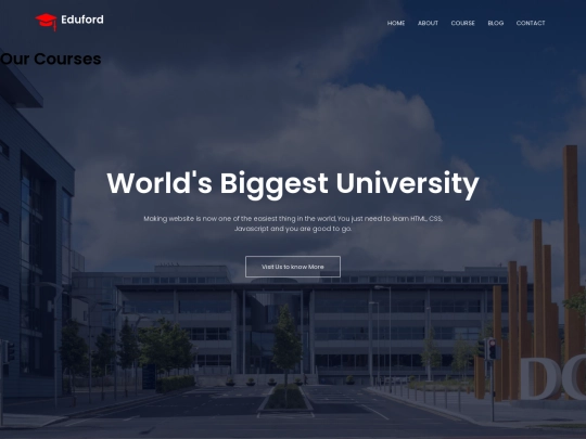 UNIVERSIDAD WEB/courses screenshot