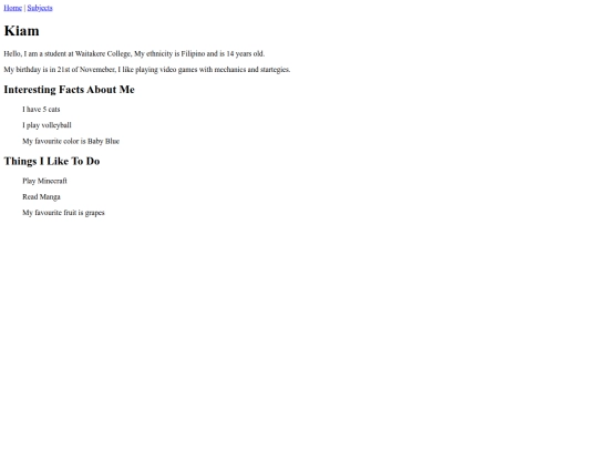 index screenshot