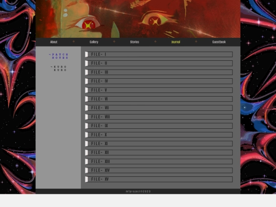 MFINDEX-Journal screenshot