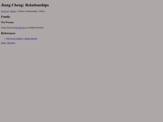jiang-cheng/relationships screenshot