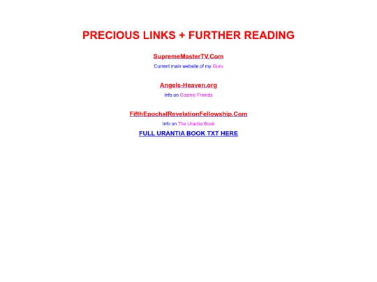 links screenshot