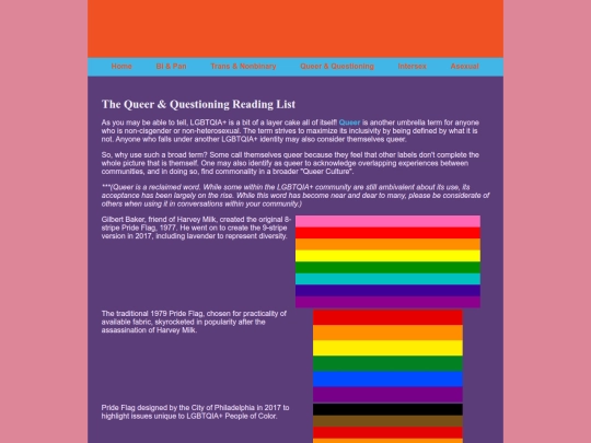 queerlist screenshot