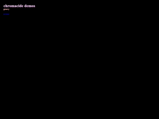 groovy screenshot