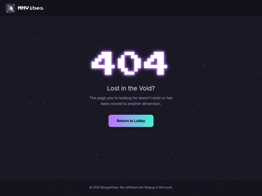 not_found screenshot