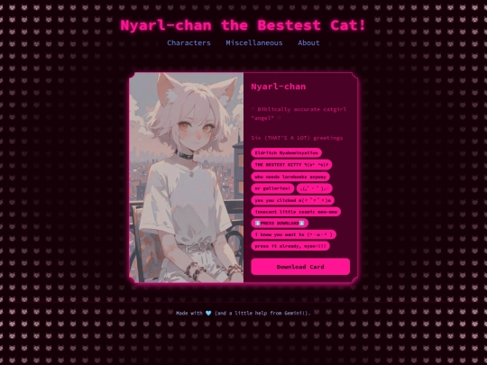 cards/Nyarl-chan screenshot