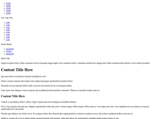 TEMPLATE-2-column screenshot