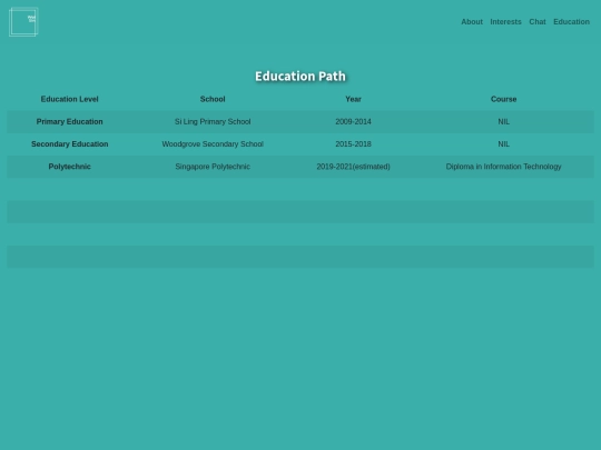 education screenshot