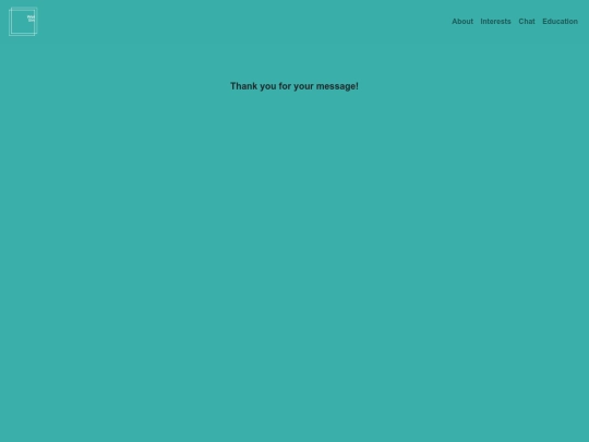 thankyou screenshot