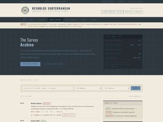archive screenshot