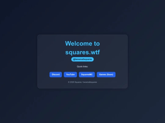 squares screenshot