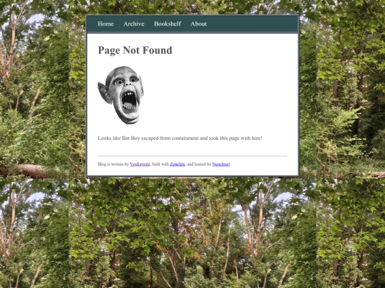 not_found screenshot