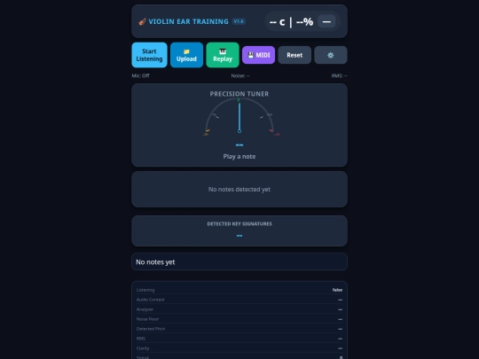 Violin Training 1.6 screenshot
