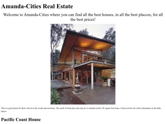 houses/homePage screenshot
