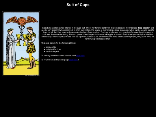 performanceTask/favouriteTarots/cup screenshot