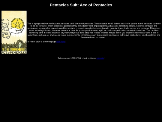 performanceTask/favouriteTarots/pentacle screenshot