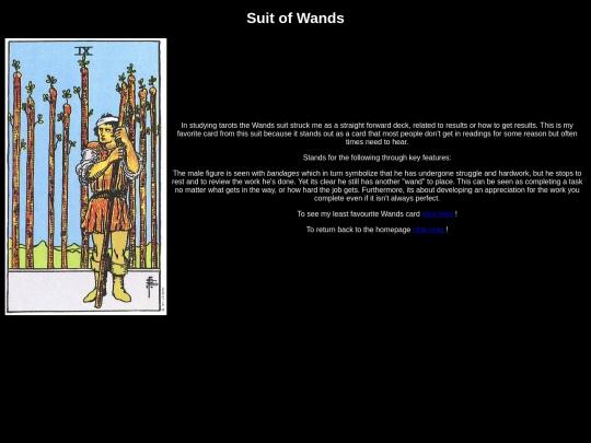performanceTask/favouriteTarots/wand screenshot