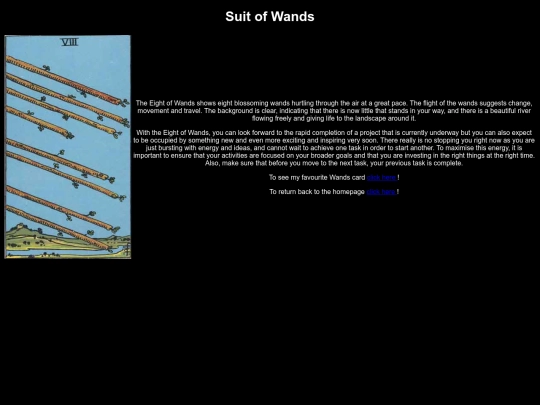 performanceTask/leastFavTarots/leastWand screenshot