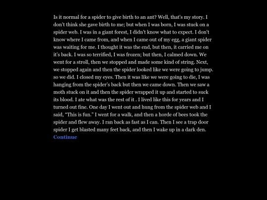 Ant story screenshot