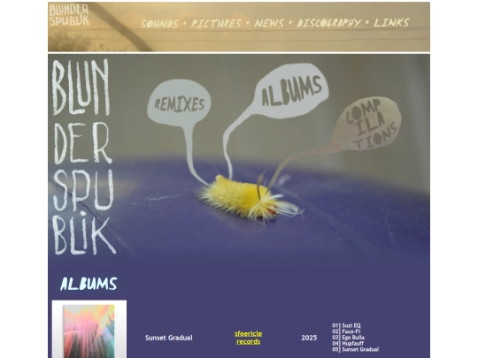 Discog/albums screenshot