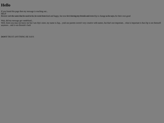 Zap screenshot
