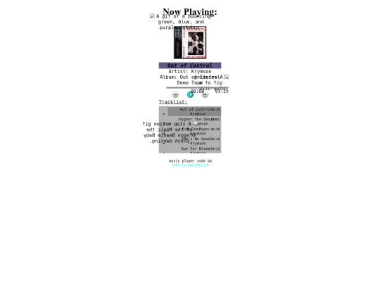 musicplayer screenshot