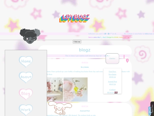 blog screenshot