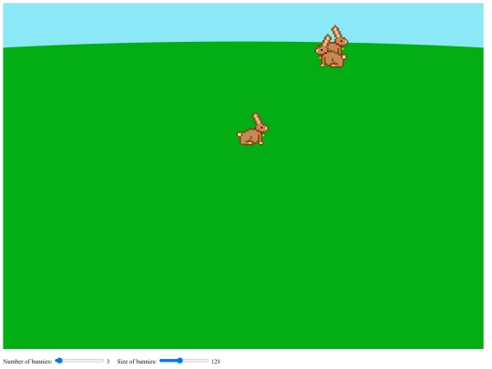 bunny_field screenshot
