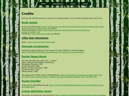 credits screenshot