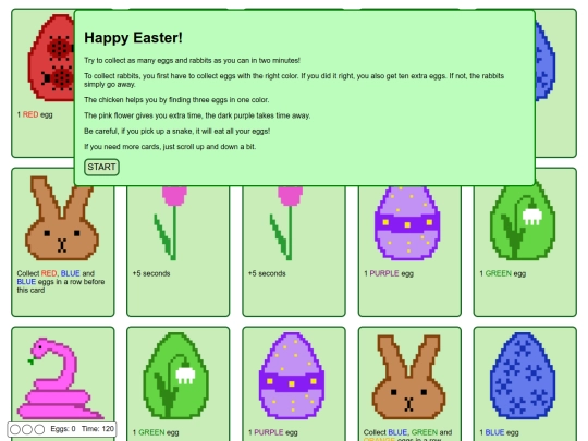 easter_collecting_game screenshot