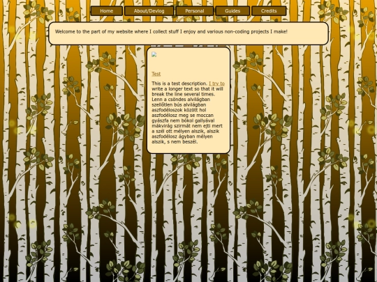 personal screenshot