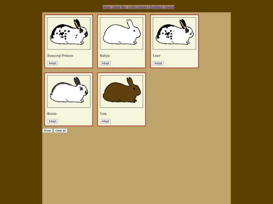 rabbitsim/adoption_with_images/adoption_with_images screenshot