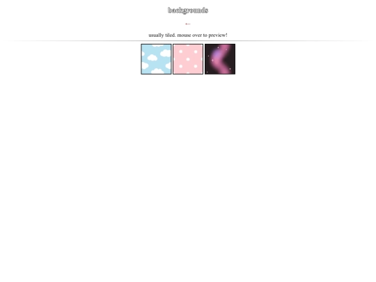 backgrounds screenshot