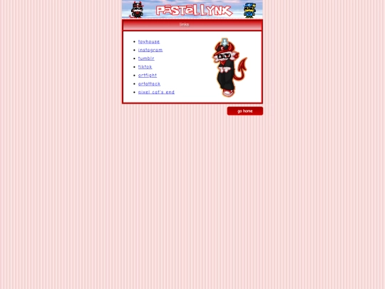 links screenshot