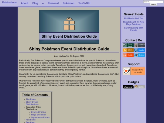 Pokemon/Shiny-Hunting/Shiny-Events screenshot