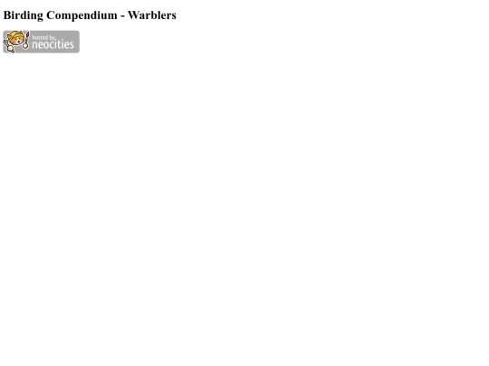 compendium_warblers screenshot