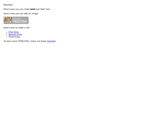 index screenshot