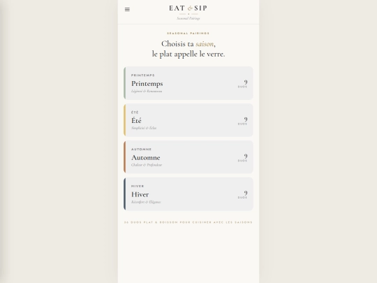 Eatandsipduos/eatsip screenshot
