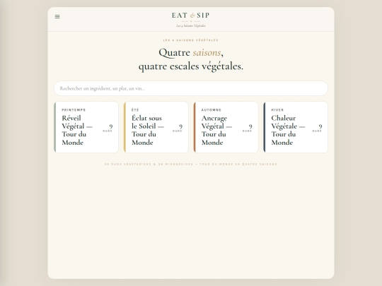 eatandsipVege screenshot