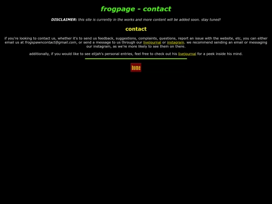 contact screenshot