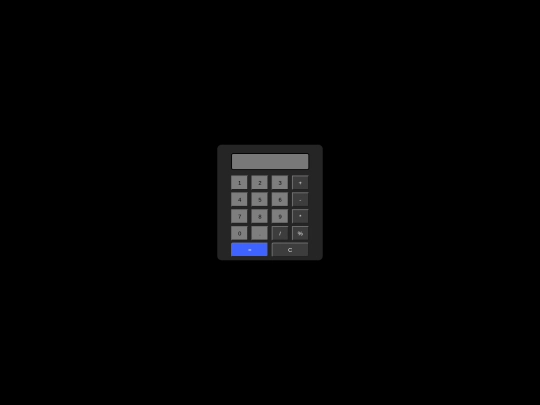 Calculadora screenshot