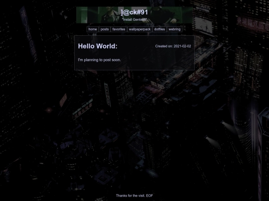 posts/fist screenshot