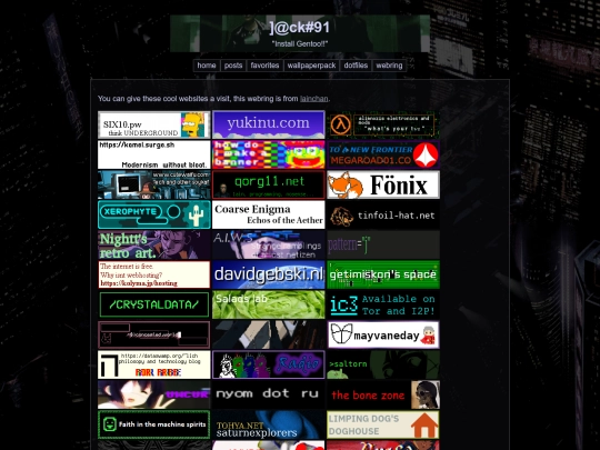 webring screenshot