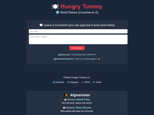 hungry tummy/hungrytummy screenshot
