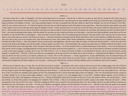 Acts screenshot