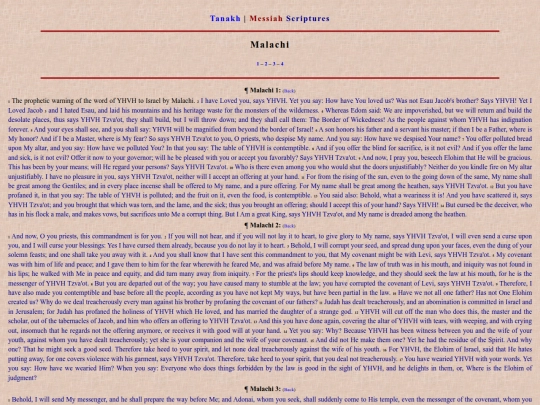 Tanakh/Malachi screenshot