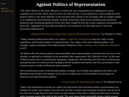 anti-radlib/compilations/representation screenshot