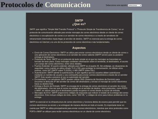 smtp screenshot