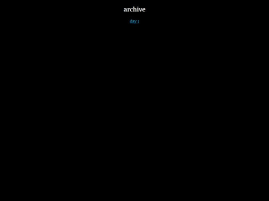 archive screenshot