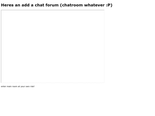 Forum screenshot