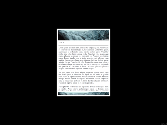 blog screenshot